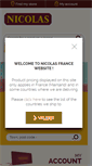 Mobile Screenshot of nicolas.com